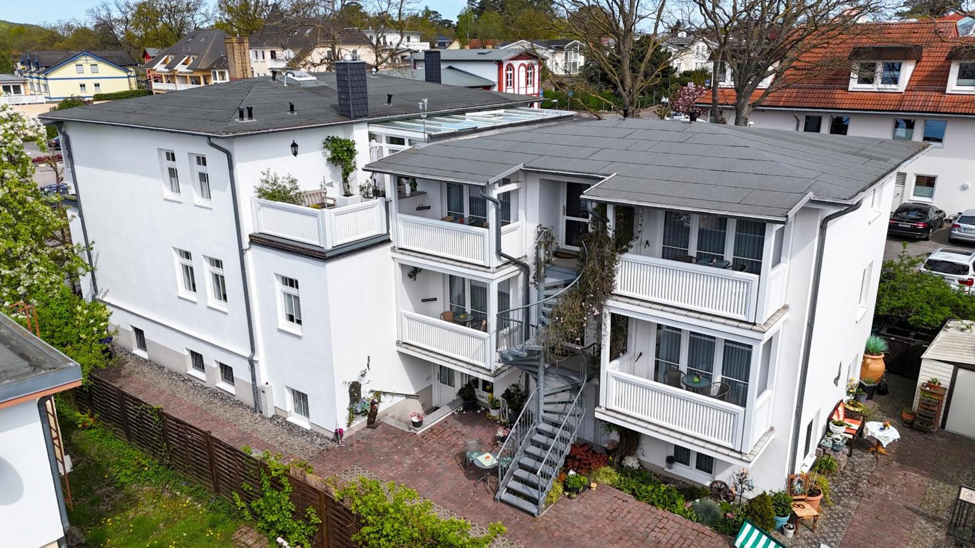 Haus Mozart Fewo Mit Balkon Binz Exteriör bild